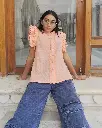 Peach Ruffle Top.webp