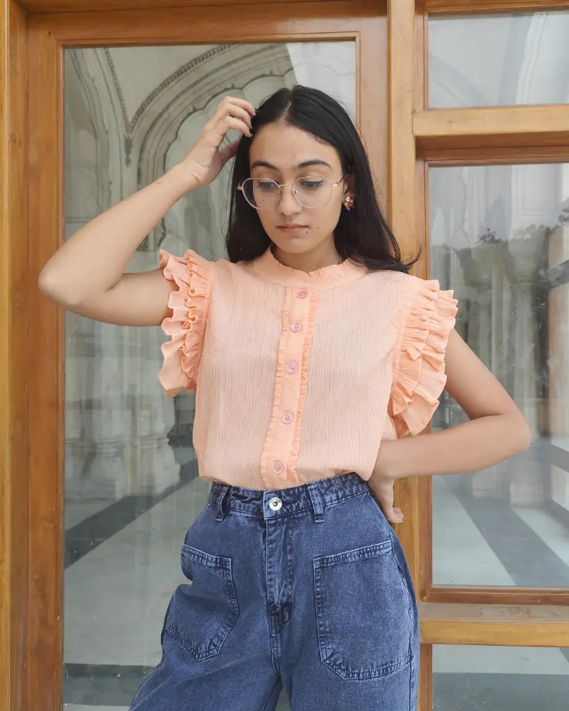 Peach Ruffle Top (3).webp