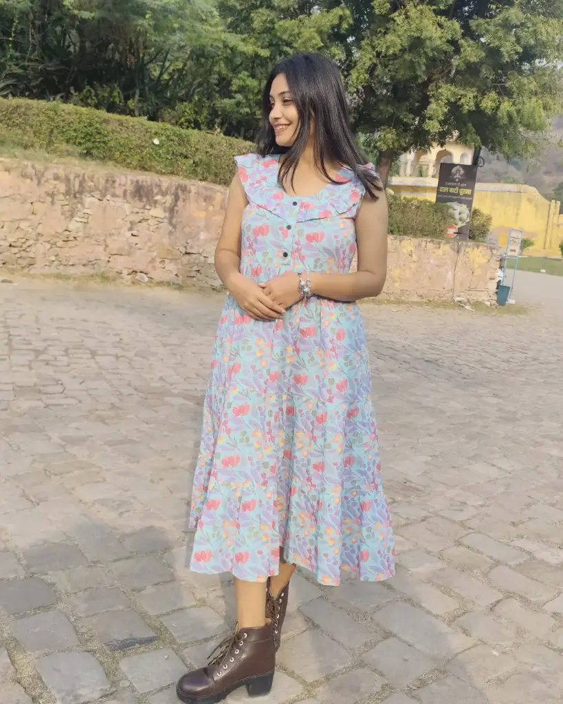 Pastel Blue Sundress (S)