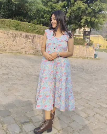 Pastel Blue Sundress