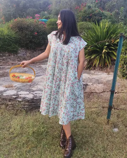 Garden Fresh Casual Dress